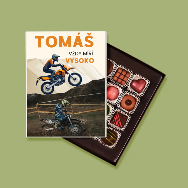 Fotka A Textem: Vždy Míří Vysoko - Pralinky