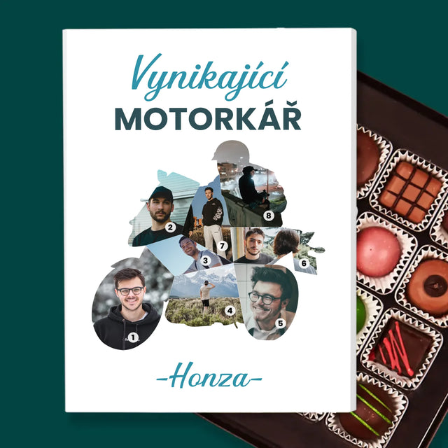 Tvar Z Fotek: Vynikající Motorkář - Pralinky