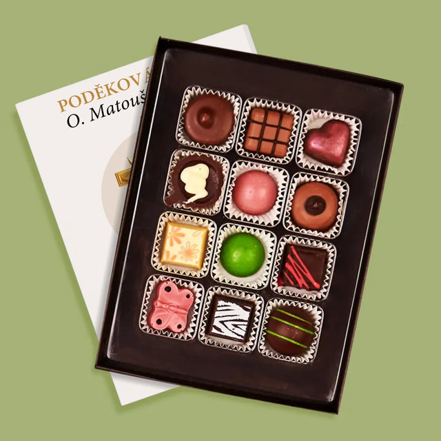 Jméno A Nápis: Poděkování Pro Kněze - Pralinky