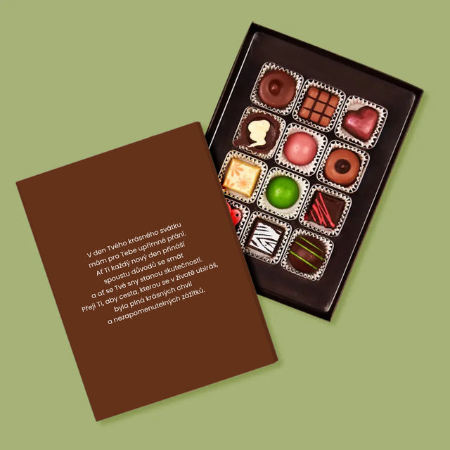 Fotka A Textem: Nejlepší Team Leader - Pralinky