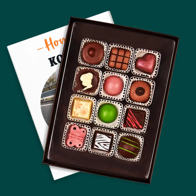 Foto a popis: Medailový cyklista – personalizované pralinky | CZ