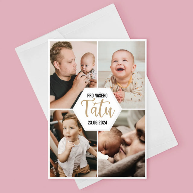 Fotokoláž: Pro Našeho Tátu - Přání
