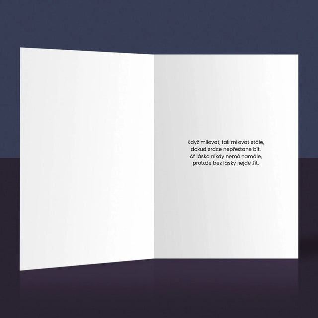 Fotokoláž: Ať Vaše Láska Trvá Věčně - Přání