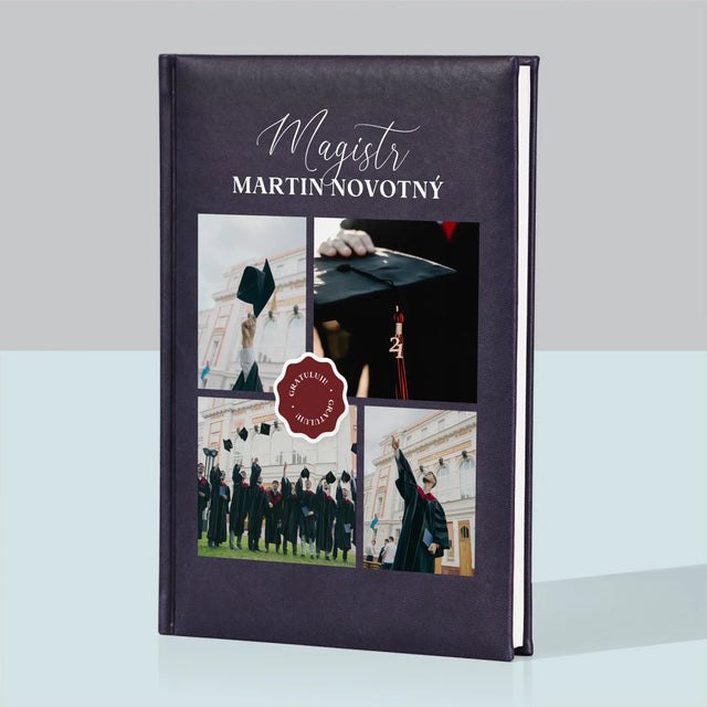Fotokoláž: Magistr - Zápisník