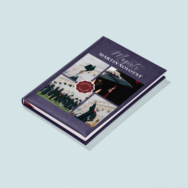 Fotokoláž: Magistr - Zápisník