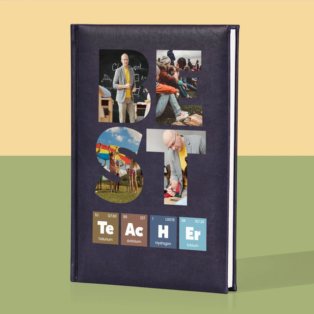 Slovo Z Fotek: Best Teacher Prvky - Zápisník