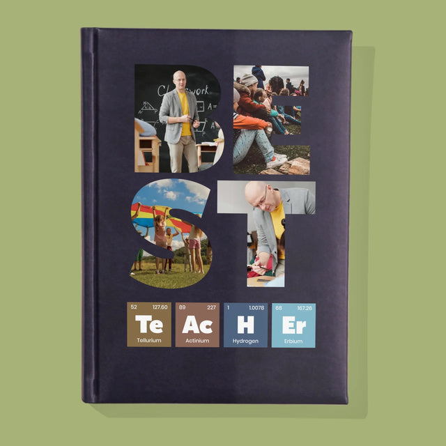 Slovo Z Fotek: Best Teacher Prvky - Zápisník