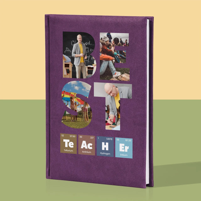 Slovo Z Fotek: Best Teacher Prvky - Zápisník