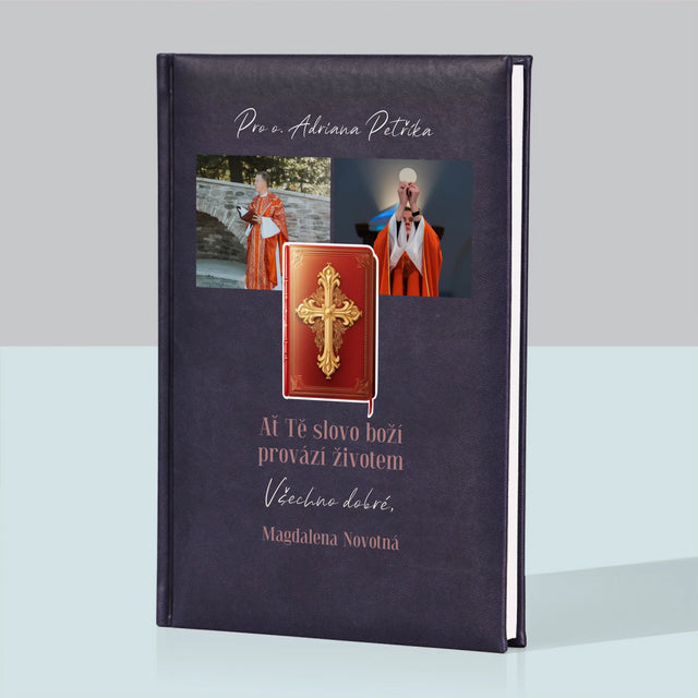 Fotokoláž: Slovo Boží - Zápisník