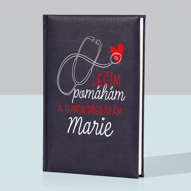 Jméno A Nápis: Léčím Pomáhám - Zápisník