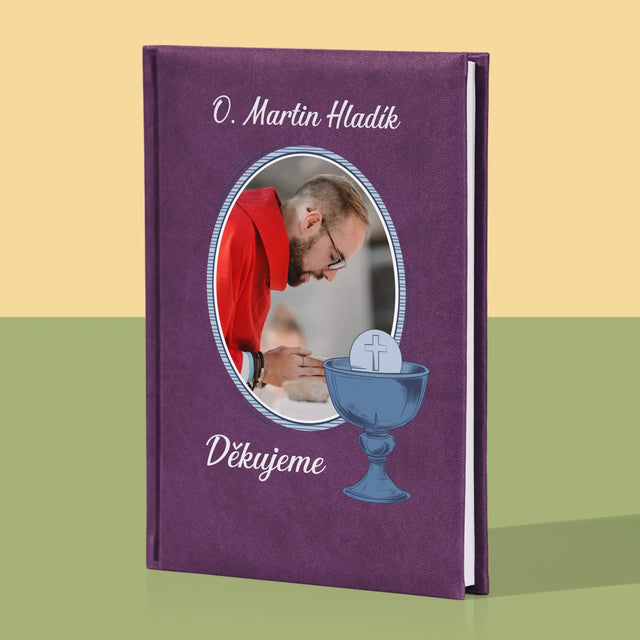 Jméno A Nápis: Kněz Děkujeme - Zápisník