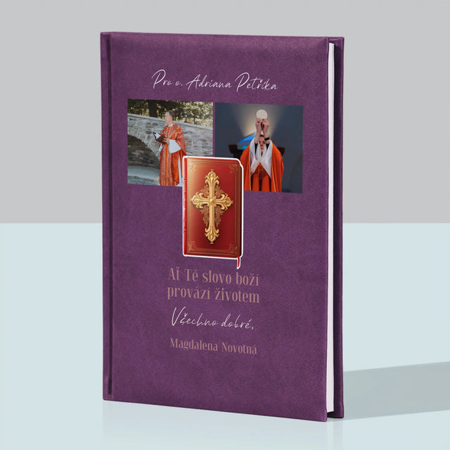 Fotokoláž: Slovo Boží - Zápisník