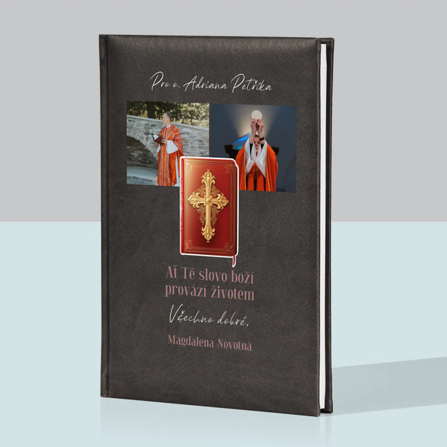 Fotokoláž: Slovo Boží - Zápisník