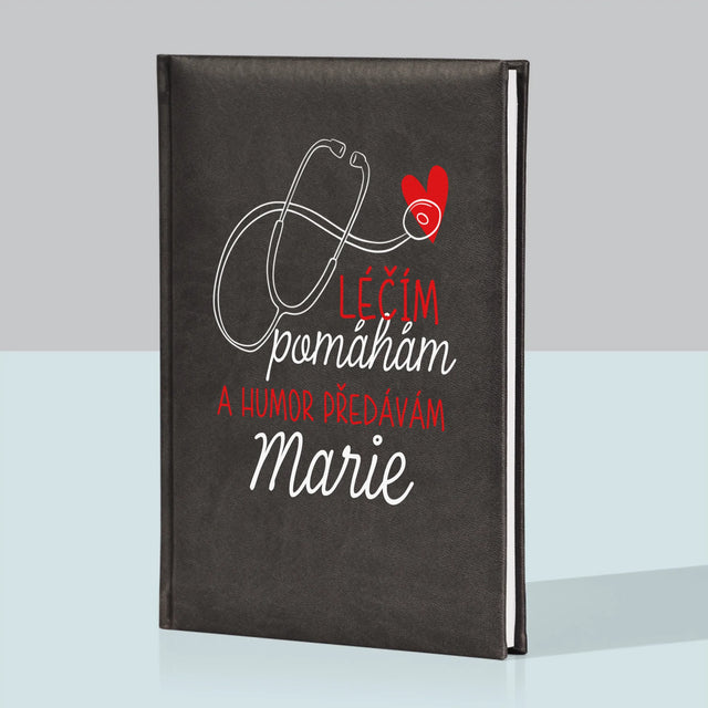 Jméno A Nápis: Léčím Pomáhám - Zápisník