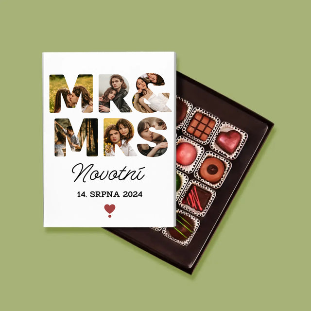 Slovo Z Fotek: Mr&Mrs - Pralinky