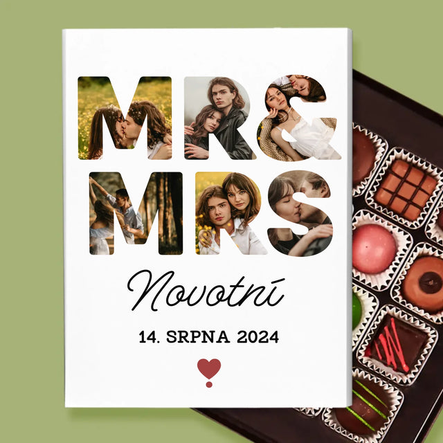 Slovo Z Fotek: Mr&Mrs - Pralinky
