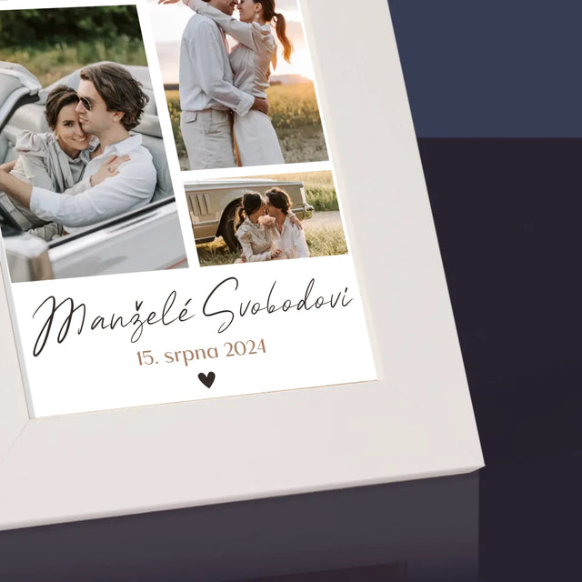 Fotokoláž: Manželé - Fotorámeček