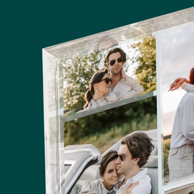 Fotokoláž: Manželé - Akrylový Blok