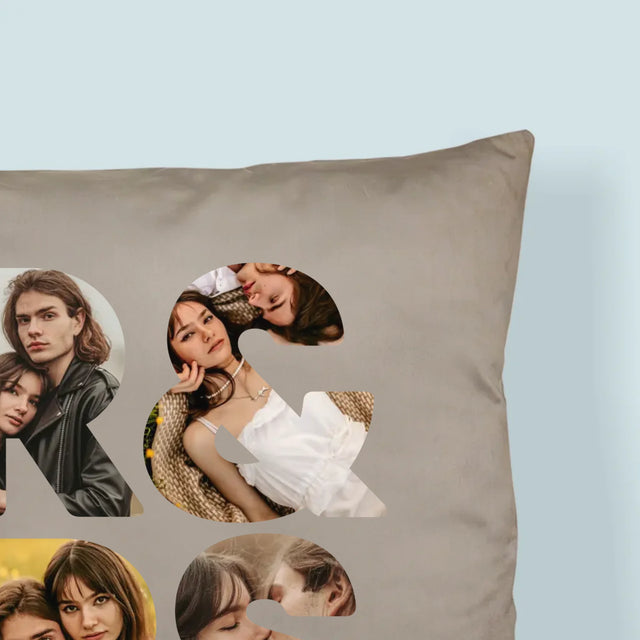 Slovo Z Fotek: Mr&Mrs - Polštář