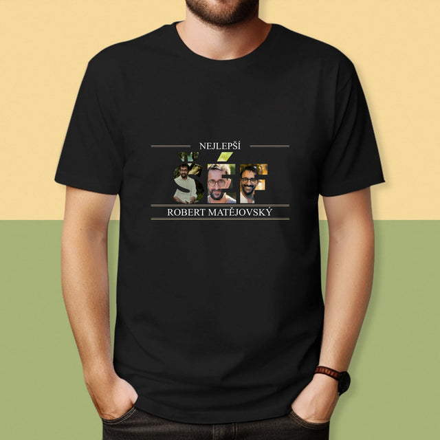 Slovo Z Fotek: Nejlepší Šéf 2 - Pánské Tričko