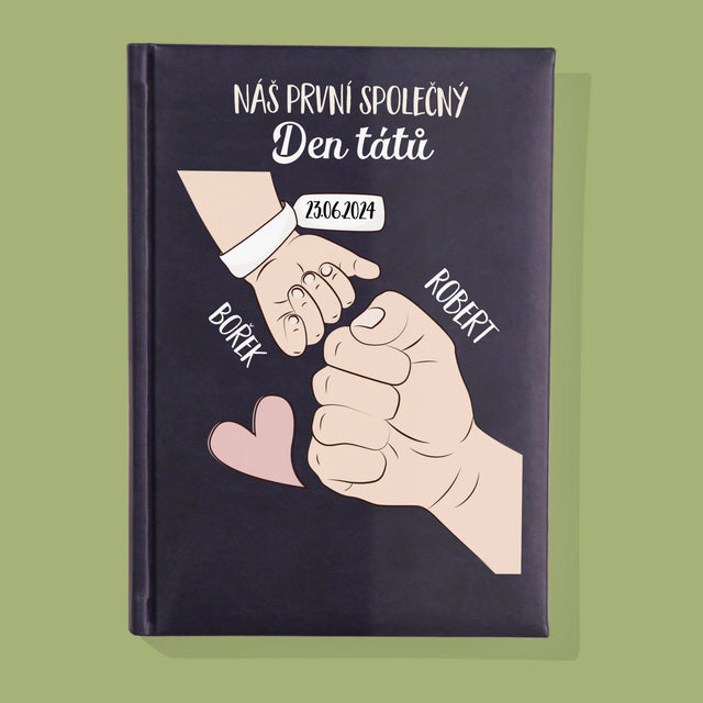 Jméno A Nápis: První Společný Den Tátů - Zápisník