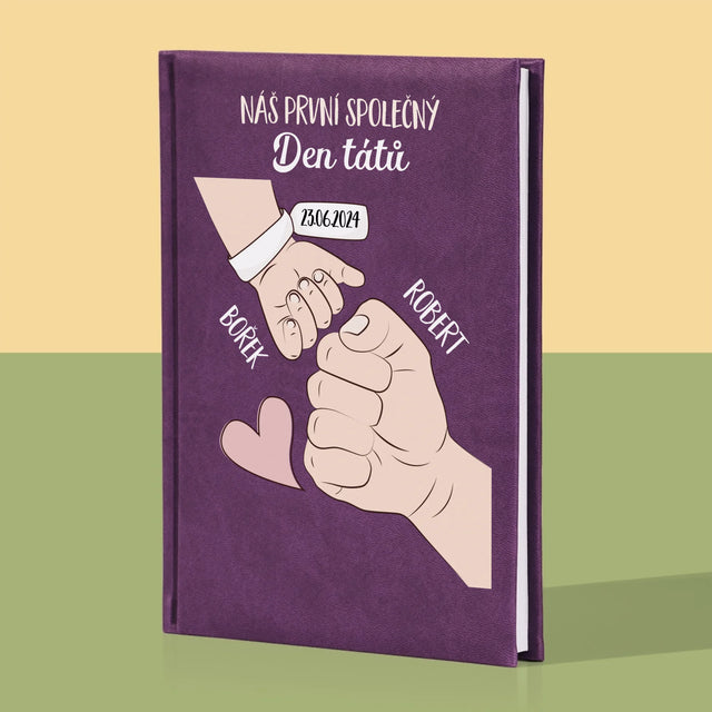 Jméno A Nápis: První Společný Den Tátů - Zápisník