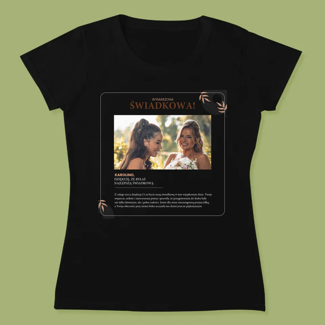 Fotka A Textem: Vysněná Svědkyně - Damské Tričko