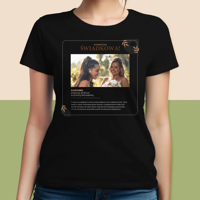 Fotka A Textem: Vysněná Svědkyně - Damské Tričko