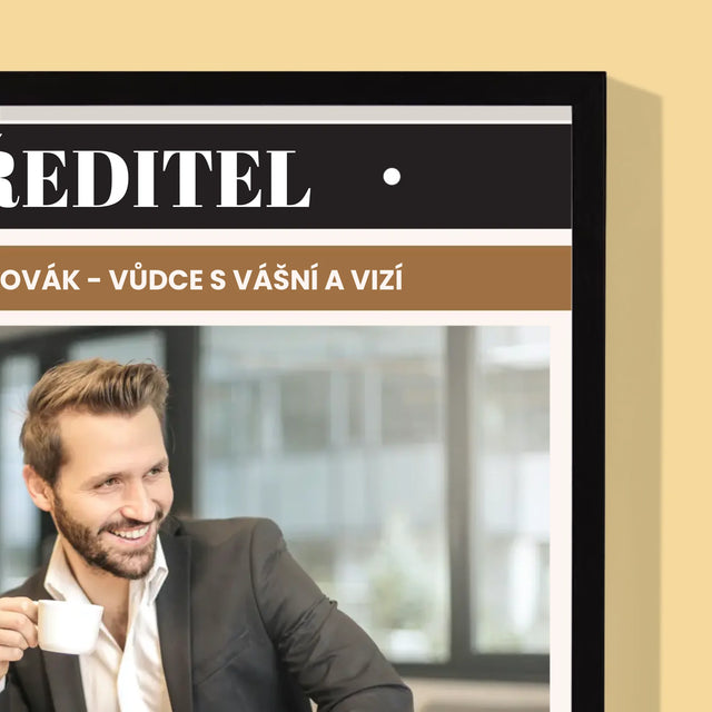 Obálka Časopisu: Ředitel - Tisk V Rámečku