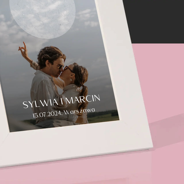 Hvězdná Mapa: Svatba - Fotorámeček