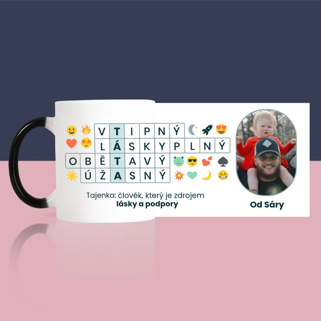 Fotka A Textem: Tato Křížovka - Hrnek