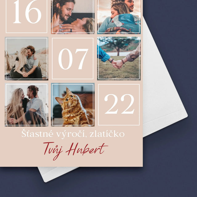 Fotokoláž: Spolu Navždy - Přání