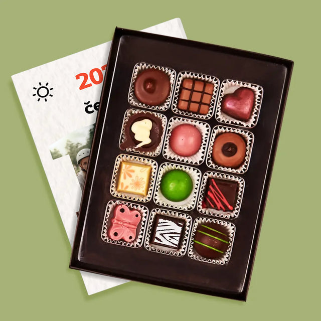 Slovo Z Fotek: Den Otců List Z Kalendáře - Pralinky