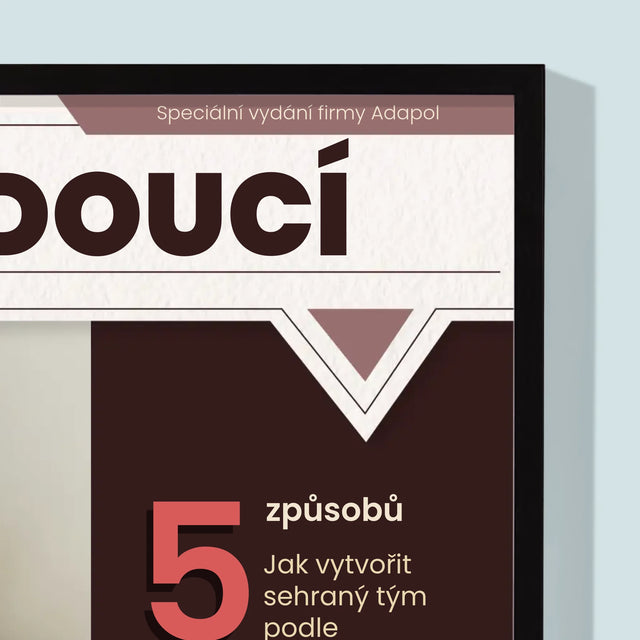 Obálka Časopisu: Vedoucí - Tisk V Rámečku