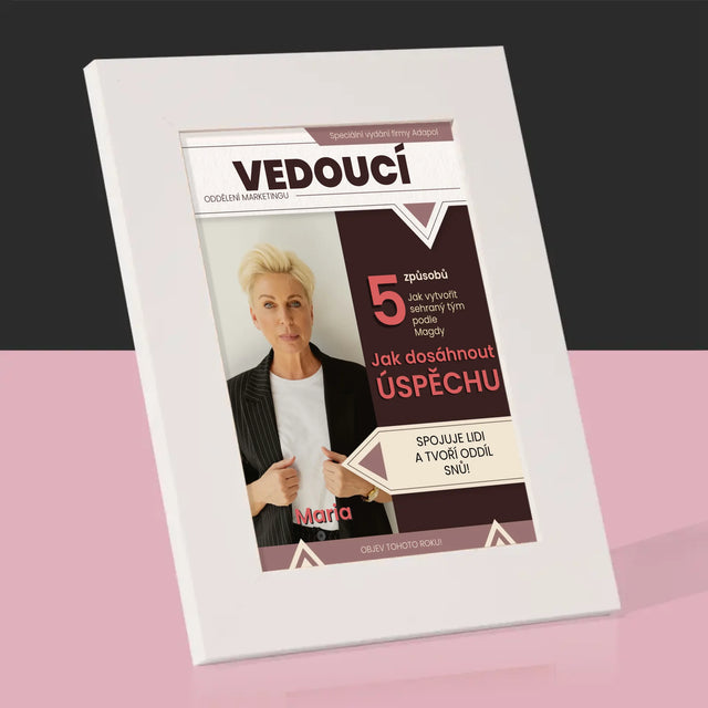 Obálka Časopisu: Vedoucí - Fotorámeček