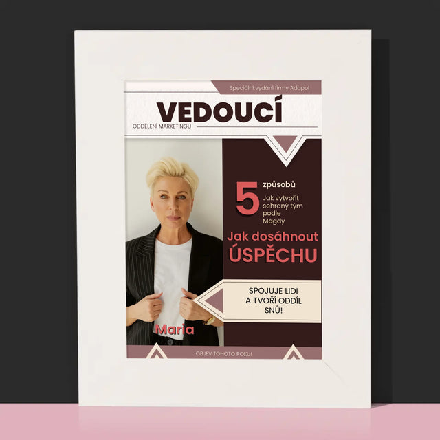 Obálka Časopisu: Vedoucí - Fotorámeček