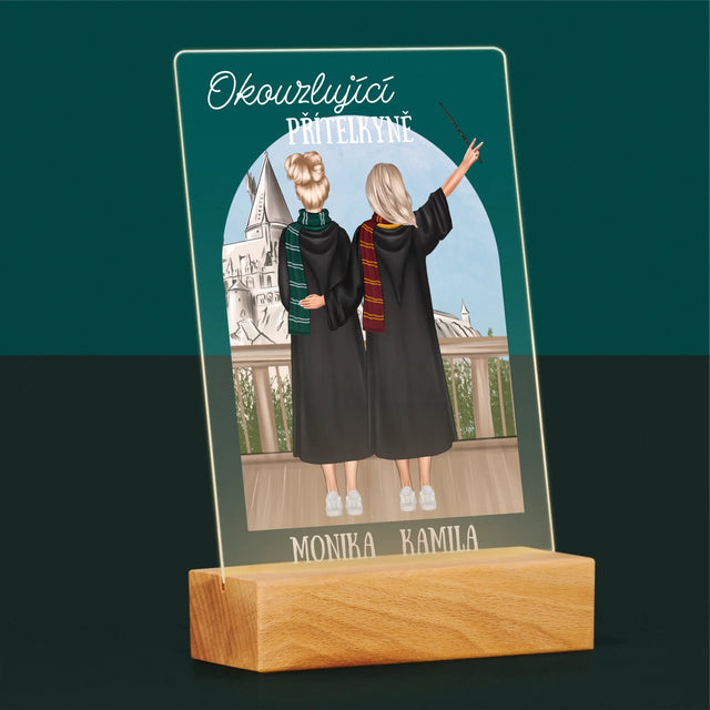 Designér Postav: Okouzlující Přítelkyně - Tisk Na Akrylovém Skle