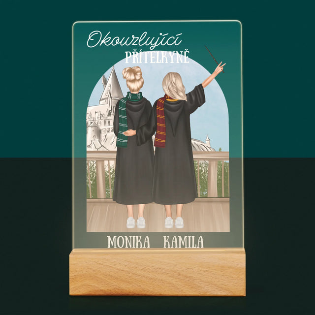 Designér Postav: Okouzlující Přítelkyně - Tisk Na Akrylovém Skle