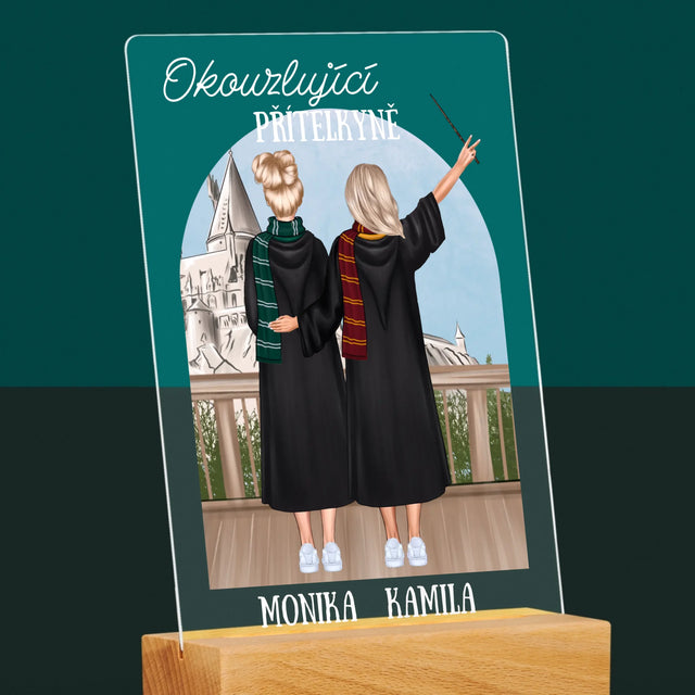 Designér Postav: Okouzlující Přítelkyně - Tisk Na Akrylovém Skle