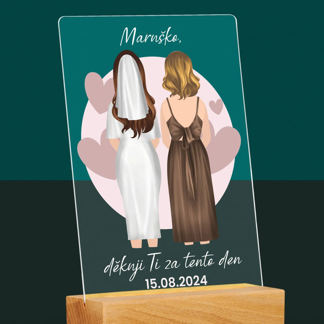 Designér Postav: Svědkyně - Tisk Na Akrylovém Skle