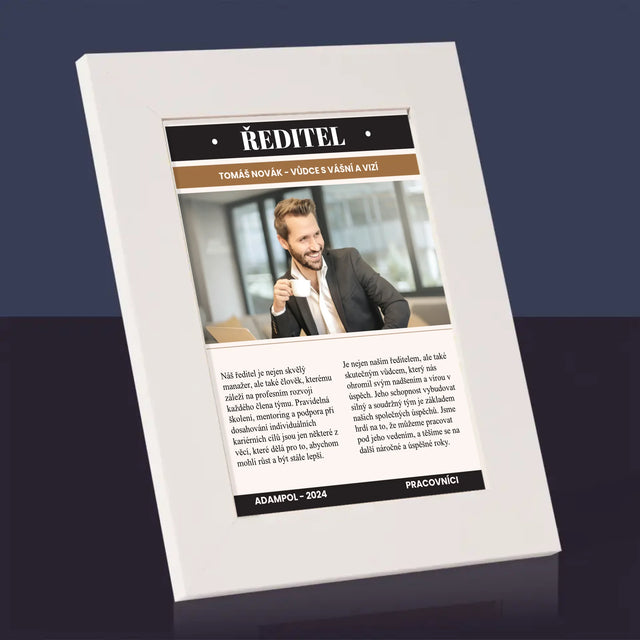 Obálka časopisu: Režisér - Fotorámeček | CZ