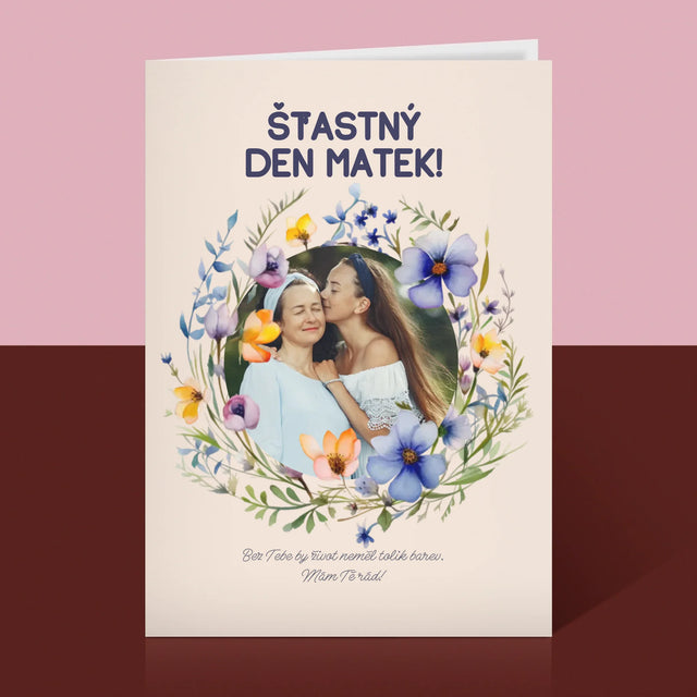 Fotka A Textem: Šťastný Den Matek - Přání