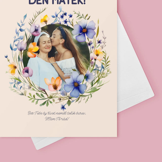 Fotka A Textem: Šťastný Den Matek - Přání