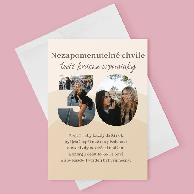 Slovo Z Fotek: 30. Narozeniny - Přání