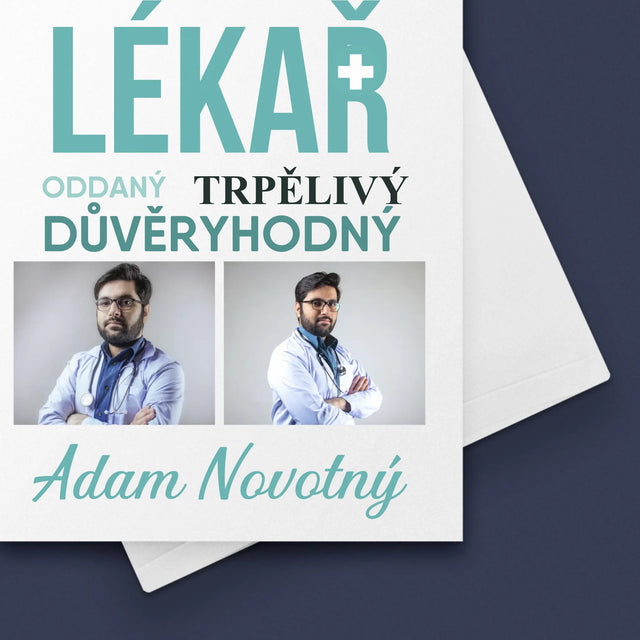 Fotokoláž: Lékař Vlastnosti - Přání