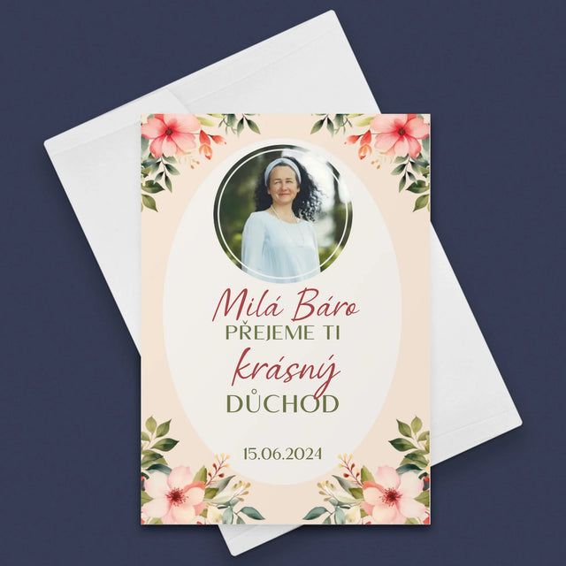 Fotka A Textem: Krásný Důchod - Přání