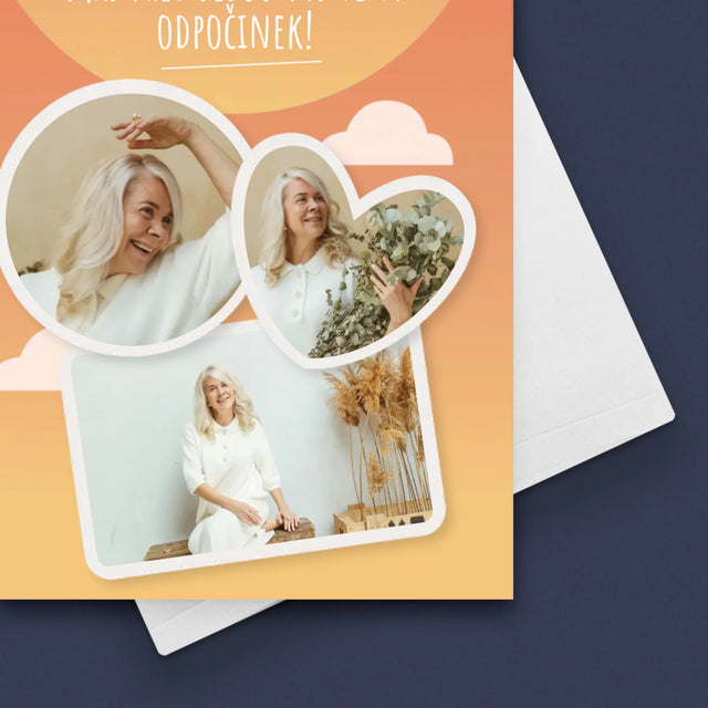 Fotokoláž: Vysněný Odpočinek - Přání