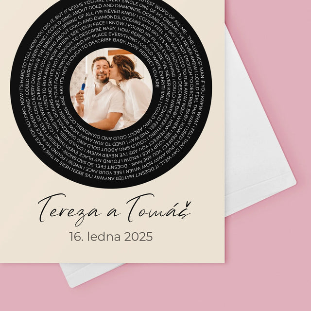 Fotka A Textem: Text Písně S Vaší Fotkou - Přání