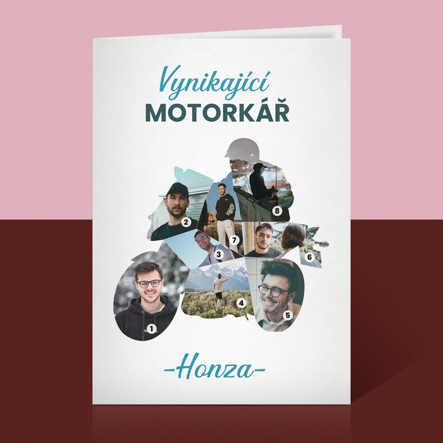 Tvar Z Fotek: Vynikající Motorkář - Přání