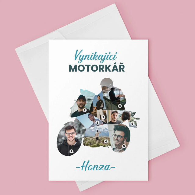 Tvar Z Fotek: Vynikající Motorkář - Přání